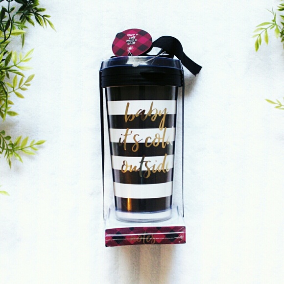 "Baby It's Cold Outside" Insulated Cup Gift Set - Picture 1 of 5
